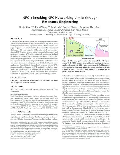 mit media lab+ uhf rfid|NFC+: Breaking NFC Networking Limits through Resonance.